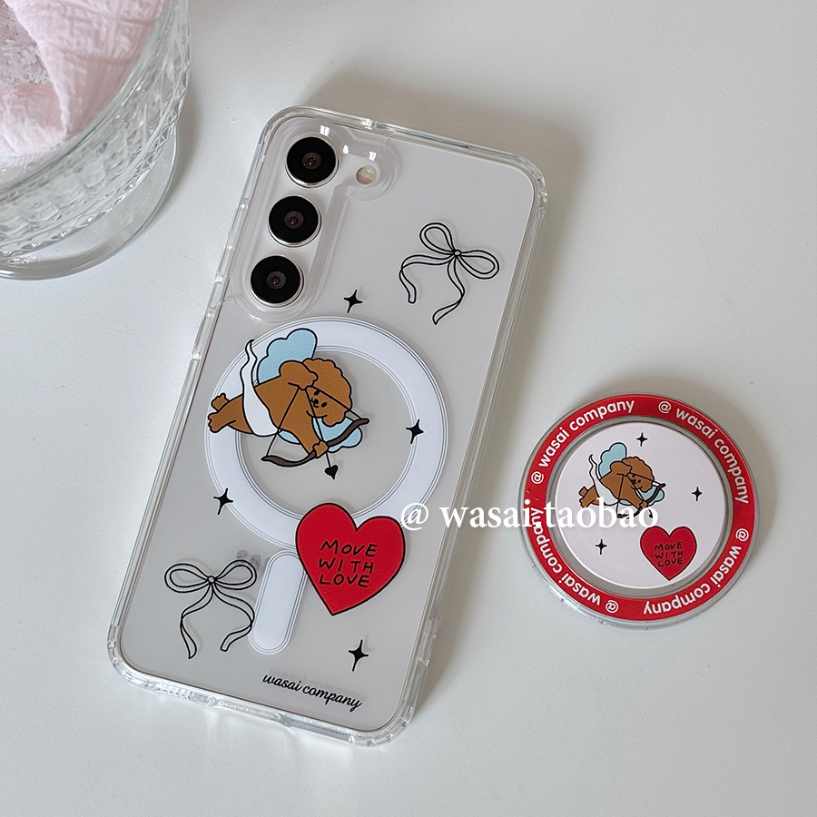 丘比特小熊三星s24ultra手机壳