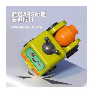 一键碰撞变形小汽车玩具男孩金刚机器人儿童反转车4益智3岁6宝宝2