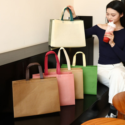 无纺布手提袋定制装衣服的袋子