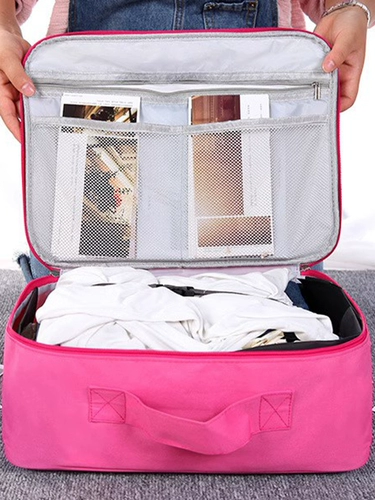 Мультяшная портативная водонепроницаемая сумка-органайзер для путешествий, портативный чемодан, пакет