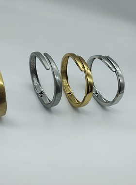 复古金属感个性开口弹性手镯厂家直销