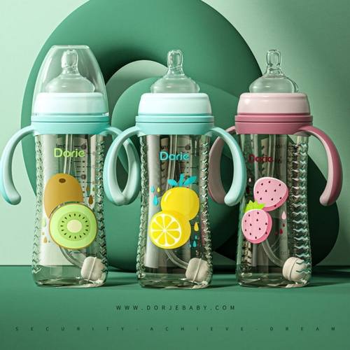 Dorje多吉宝贝PPSU奶瓶呵护系列助溶系列宽口径180ml240ml300ml