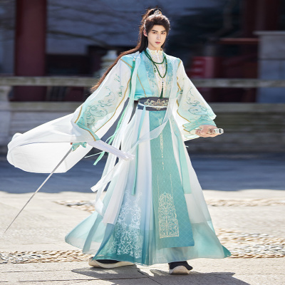 中国风仙侠古装男女春夏汉服