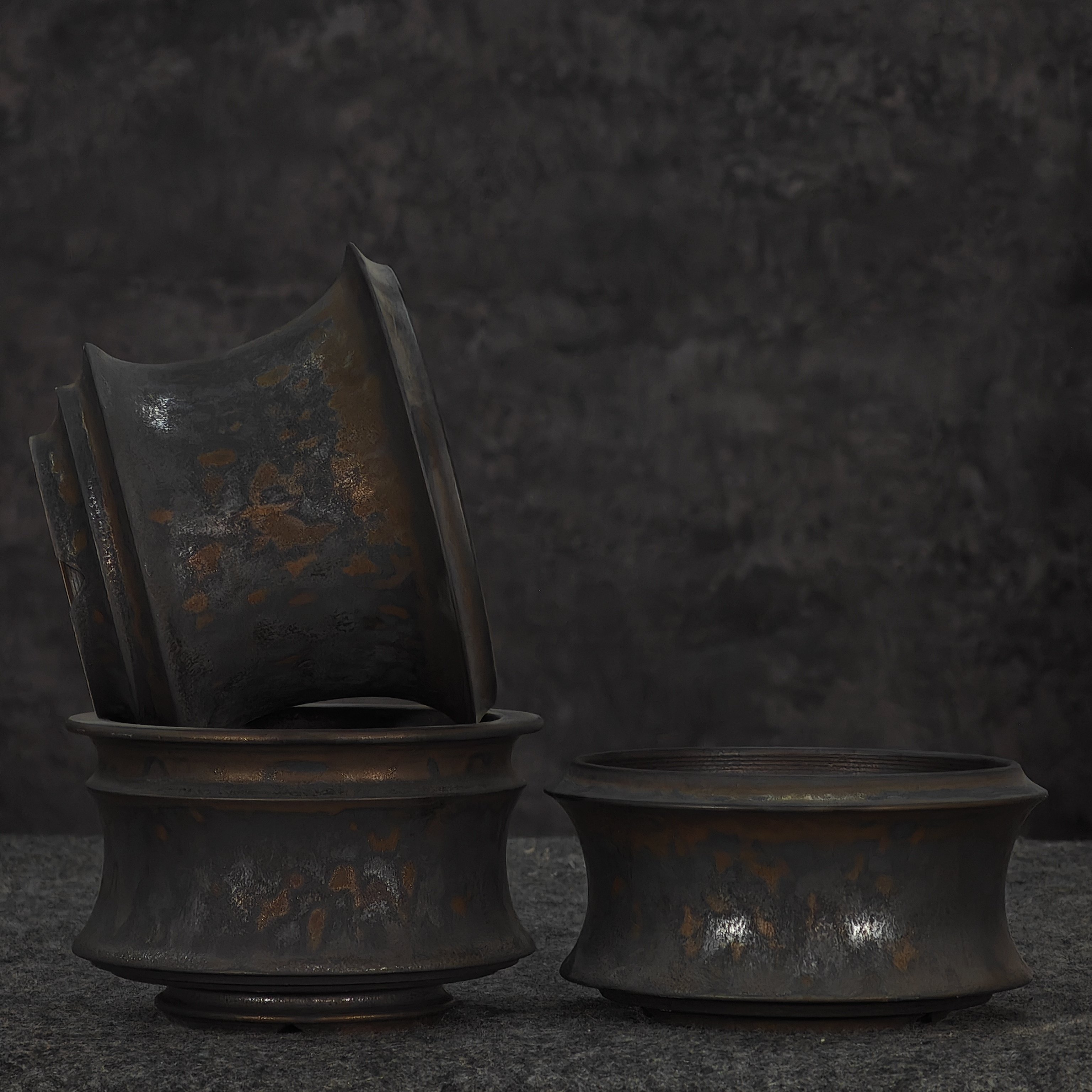 小/中哑金合集 精品多肉仙人球龙舌兰景德镇手工陶瓷块根植物花盆,家居饰品,花盆,淘宝优惠券,粉丝福利购,淘宝优惠卷