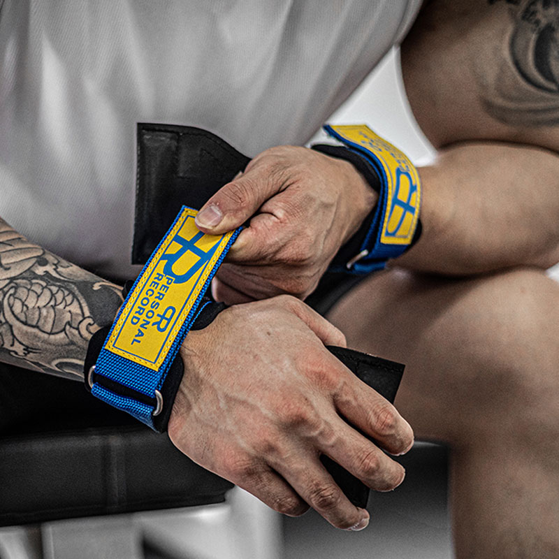 轮子哥硬拉防滑耐磨橡胶助力带