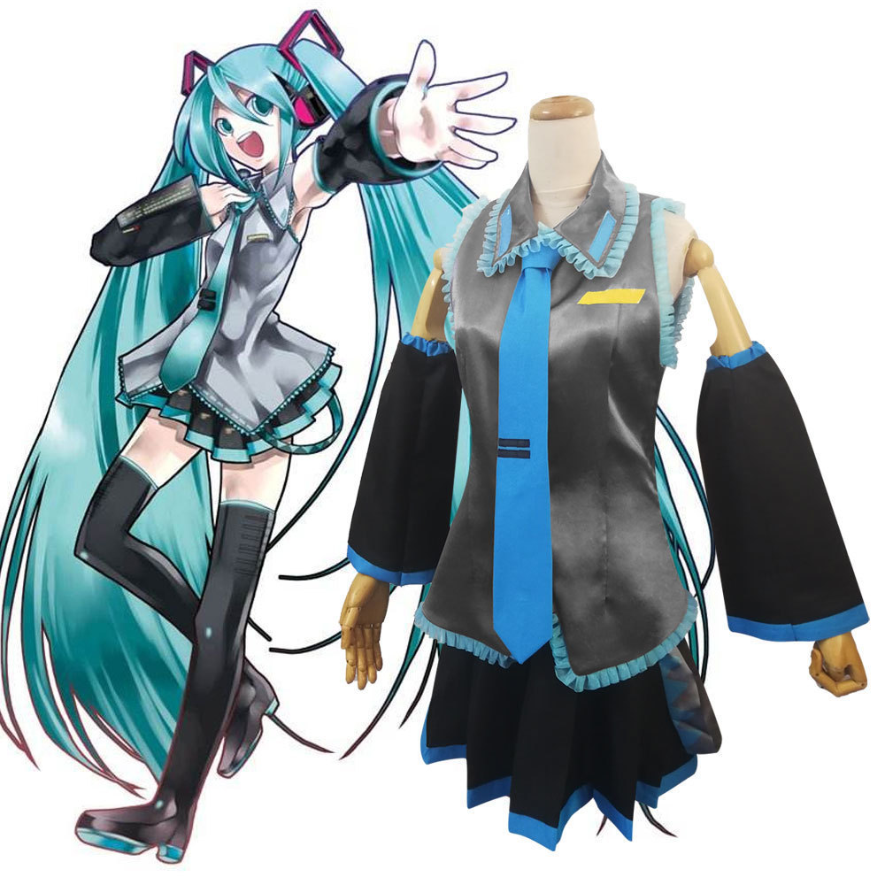 初音蔚来VOCALOID女仆装MIKU公式服COS动漫初音cosplay服套装