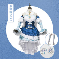 漫多 雪初音 2019 Snow Princess公主風cos服初音未來衣服Cosplay