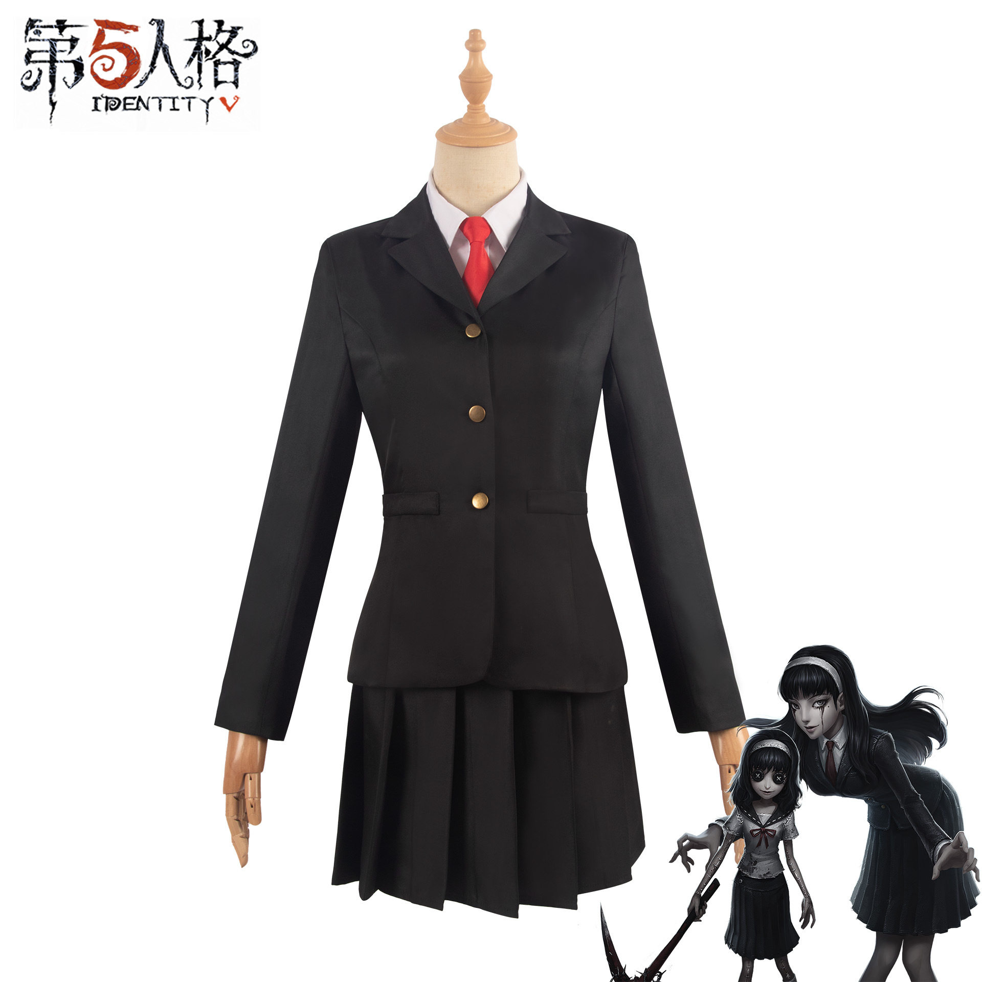 第五人格cos服梦之女巫信徒制服川上富江cosplay二次元服装女套装