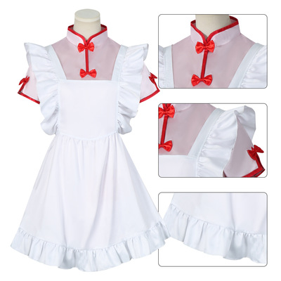 漫路人乱马cos服乱马1/2早乙女珊璞旗袍cosplay服装二次元动漫服