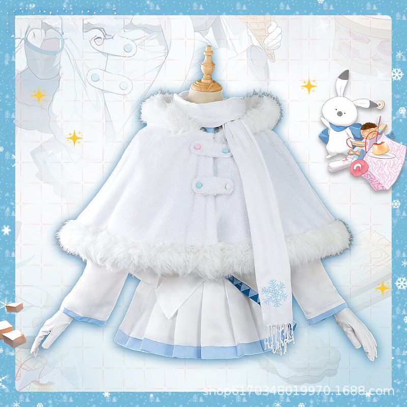 漫之境雪初音2024三越百货联动cos服游戏二次元cos服工厂直发