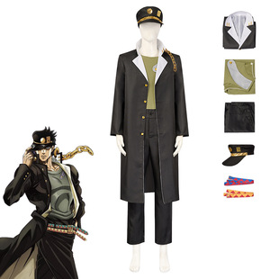 空条承太郎cos 漫画JOJO的奇妙冒险cosplay 二次元漫展角色扮演服