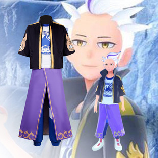 宝可梦杜若cos服联盟社背心后篇蓝之圆盘游戏cosplay动漫表演服