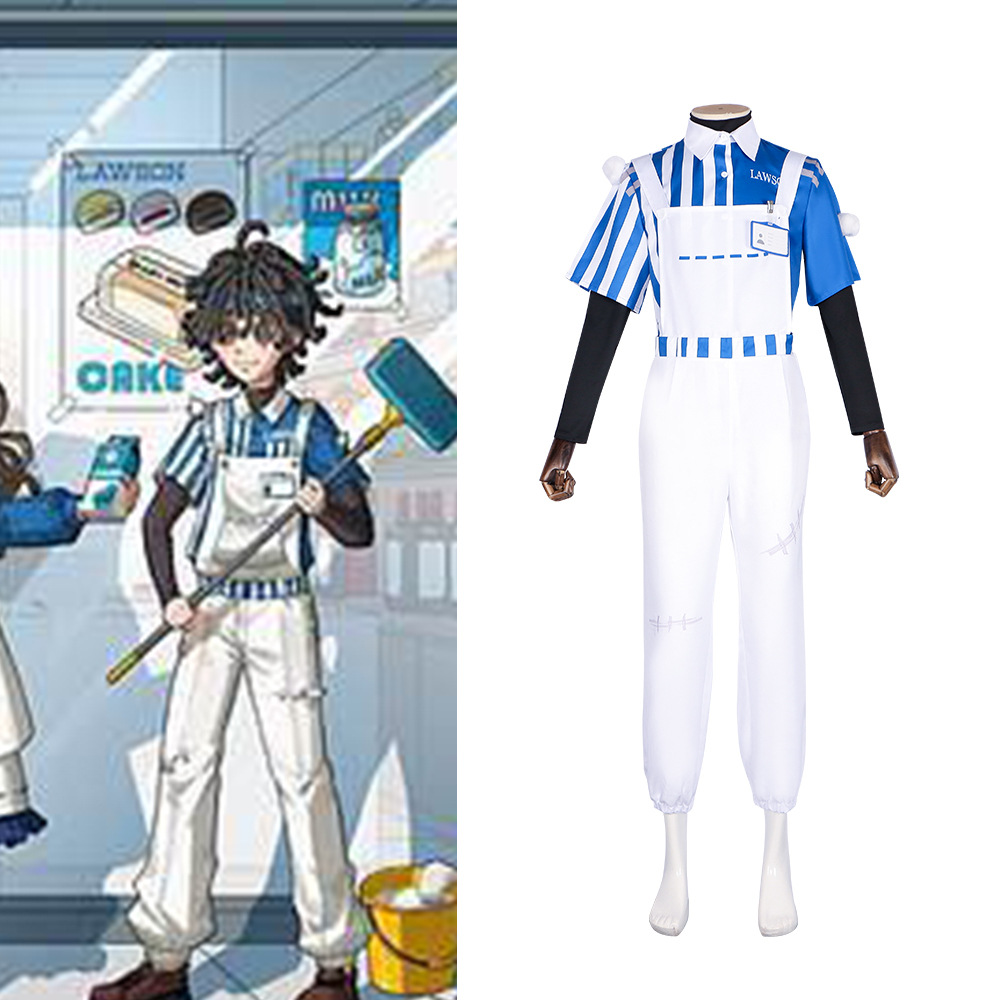 第五人格cos服心理病患心理学家罗森店长cosplay联动服装道