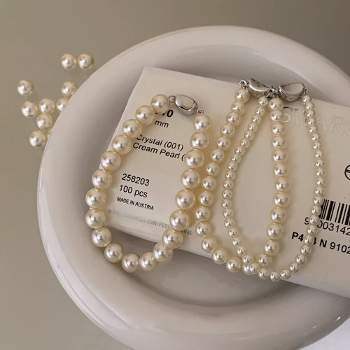 伊灿正圆珍珠手链女气质