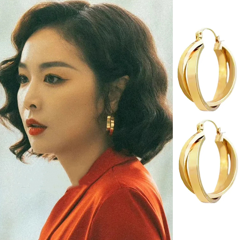 伊灿狂飙大嫂陈书婷同款耳圈