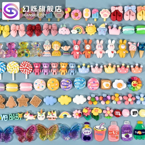 Чехол для телефона, кремовый набор материалов, заколка для волос, аксессуар, кукла, «сделай сам»