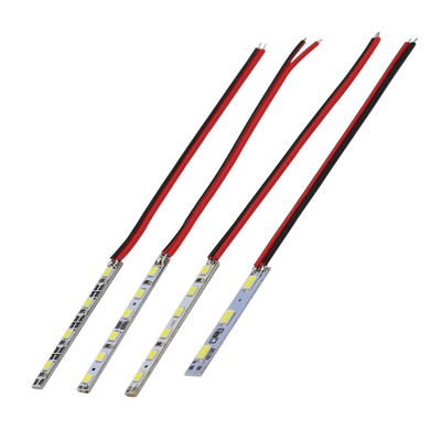 5v超细led硬灯条12v长条灯带4mm宽6mm广告灯箱展柜led免散热24v白