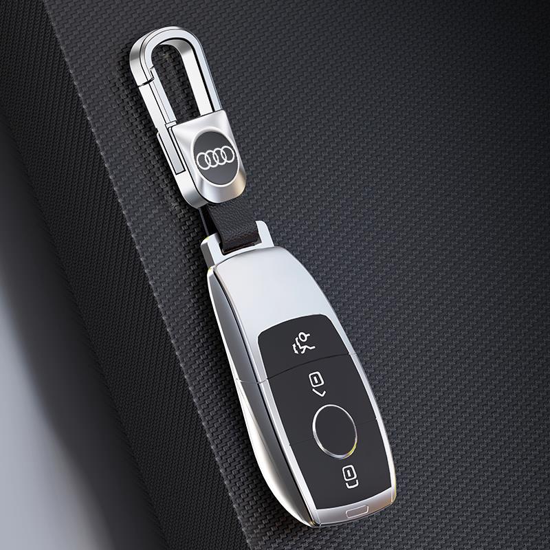 适用奔驰汽车高档双面定制钥匙扣e300l/c260l/a200l/c200l/glabce