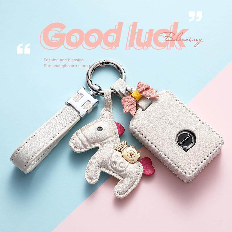 专用于沃尔沃s90钥匙套 女xc90包xc40壳s60高级男volvo汽车xc60扣