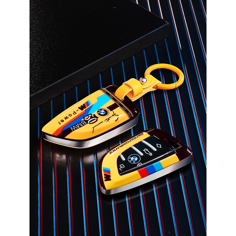 适用于宝马3系钥匙套i3三系5系530车2系x1壳x3五系x5男525车ix3扣
