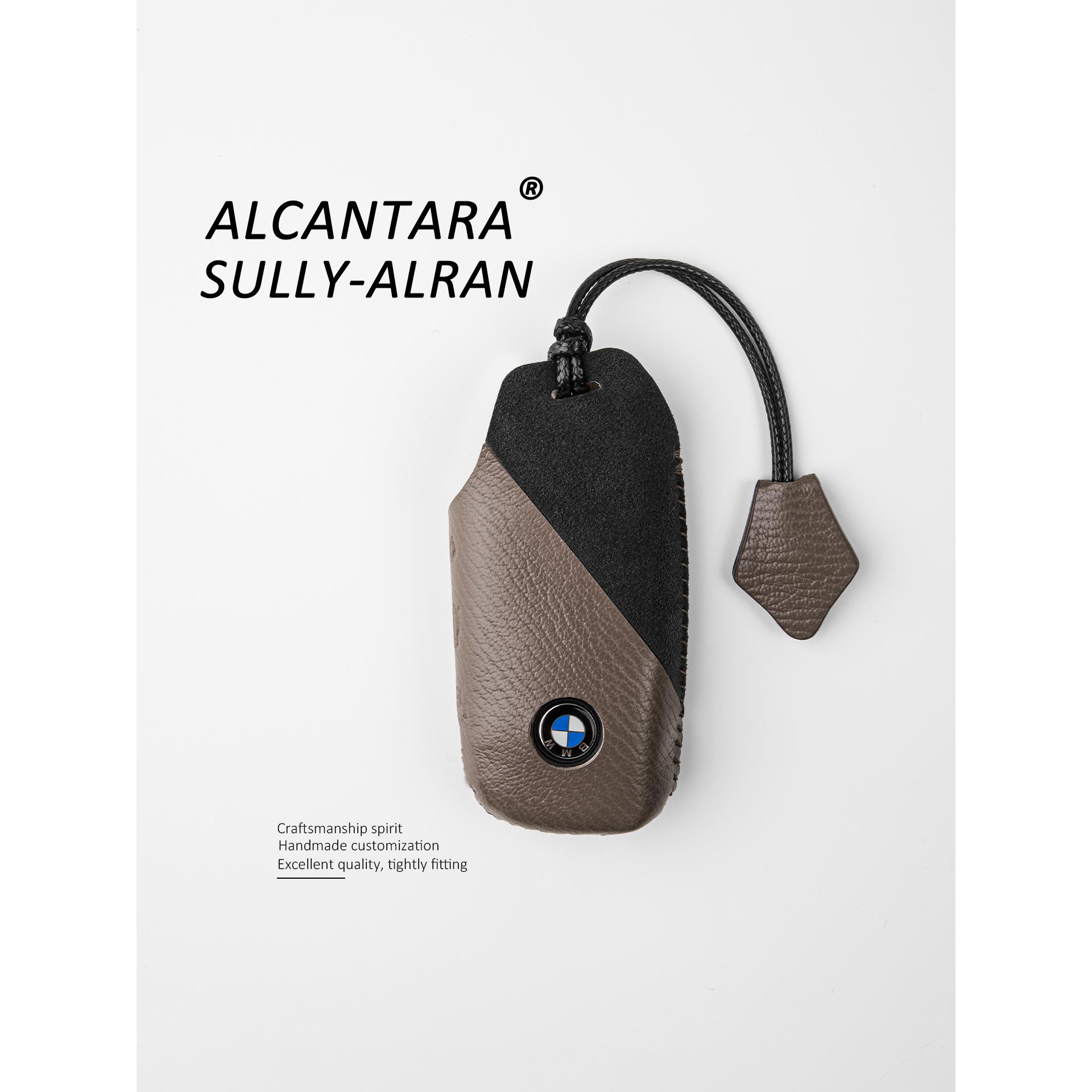 26新款宝马x5钥匙套真皮5系7系740liX1x3x7高级i7车i5撞色包壳扣