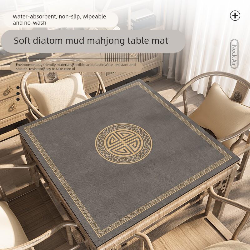 掼蛋专用桌布扑克打牌手搓麻将桌垫比赛防水防油防滑毛绒加厚静音