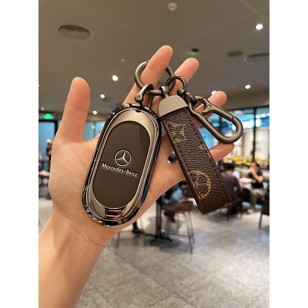 奔驰钥匙套新e级e300l/e260/2025款c260l/c200壳Glc300车s级450扣