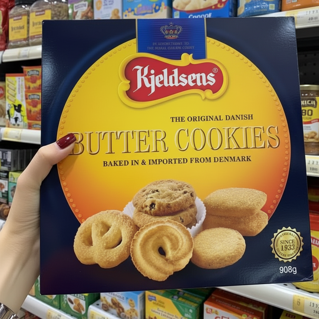 港版蓝罐曲奇饼干伴手礼