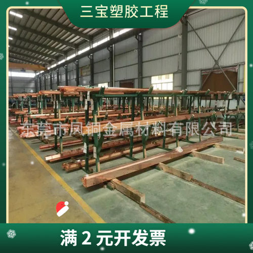 专业供应紫铜pai 高导电T2无氧紫铜排 现货紫铜板条镀锡铜排