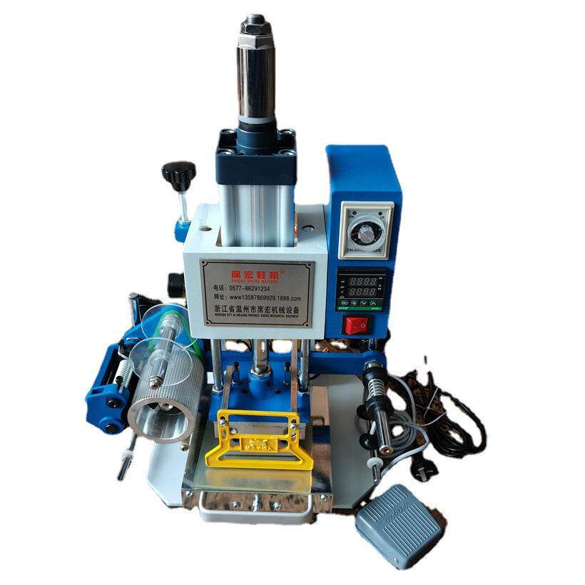 平面烫金机小型气动压痕机鞋类烫金机热转印机木箱打包