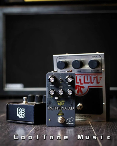 Crazy Tube Circuits  Motherload失真单块效果器Rat+Muff LinkEQ