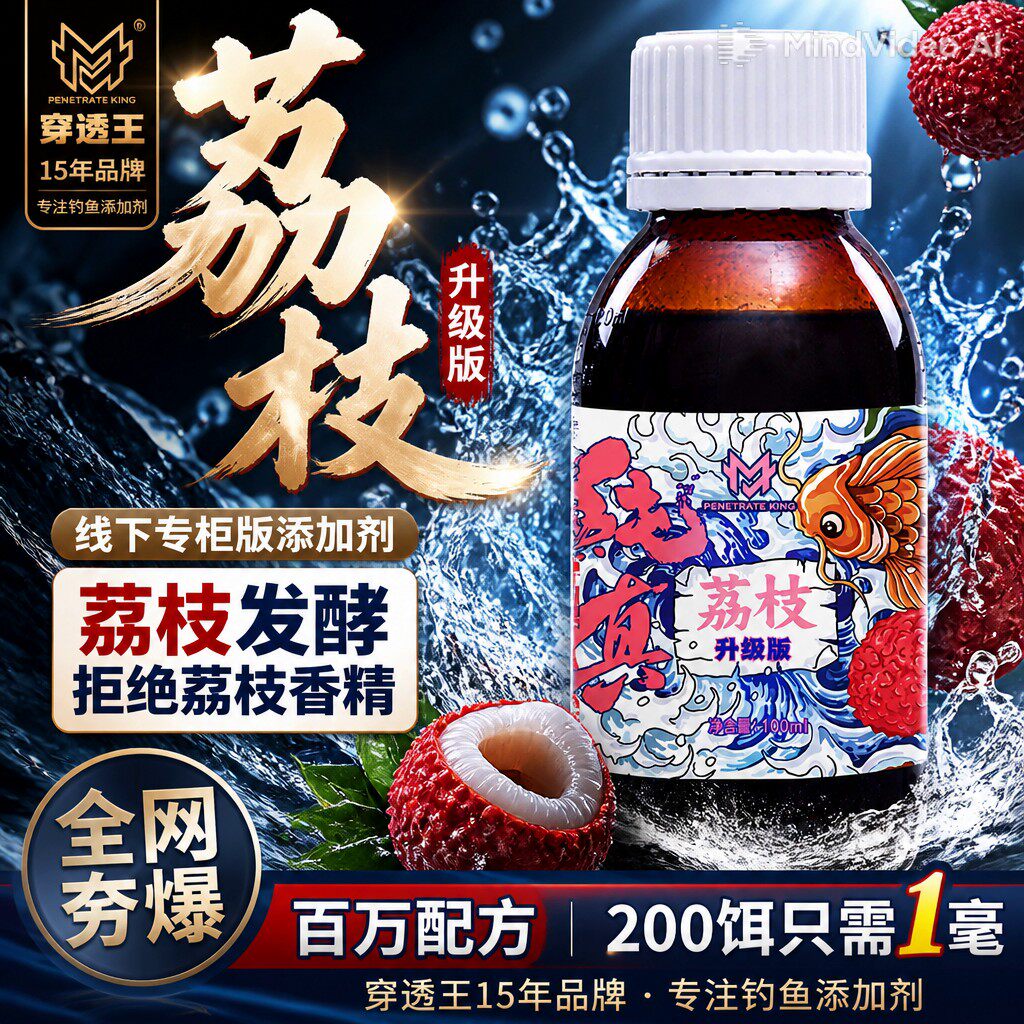 穿透王荔枝花香蜜钓鱼鱼
