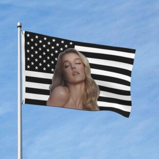 美国国旗背景旗帜 Sydney Star Sweeney flag 室内挂毯挂布