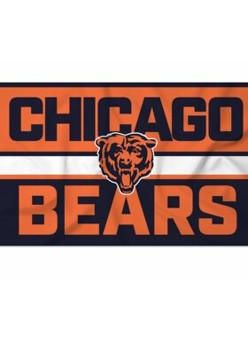 球队旗帜NFL Football Bold flag3X5FT 室内户外装饰旗帜横幅