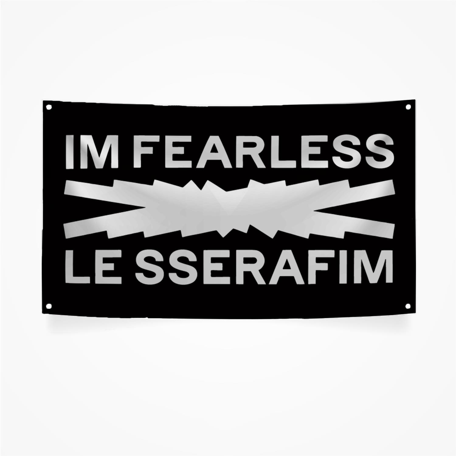 LE SSERAFIM flag韩国女团队旗卧室挂毯布工厂