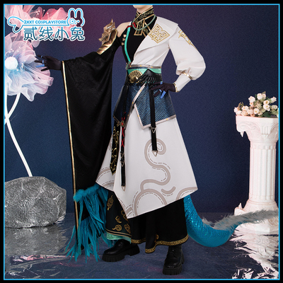 二线小兔明日方舟cos服令方遒卷cosplay服装