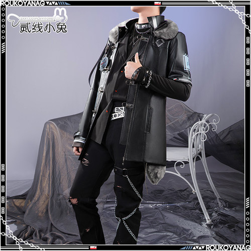 二线小兔彩虹社cos服虚拟主播小柳狼新衣服小柳周年 cosplay服装