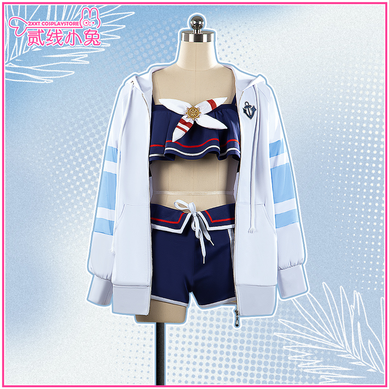 二线小兔赛马娘cos服高尚骏逸泳装cosplay服装