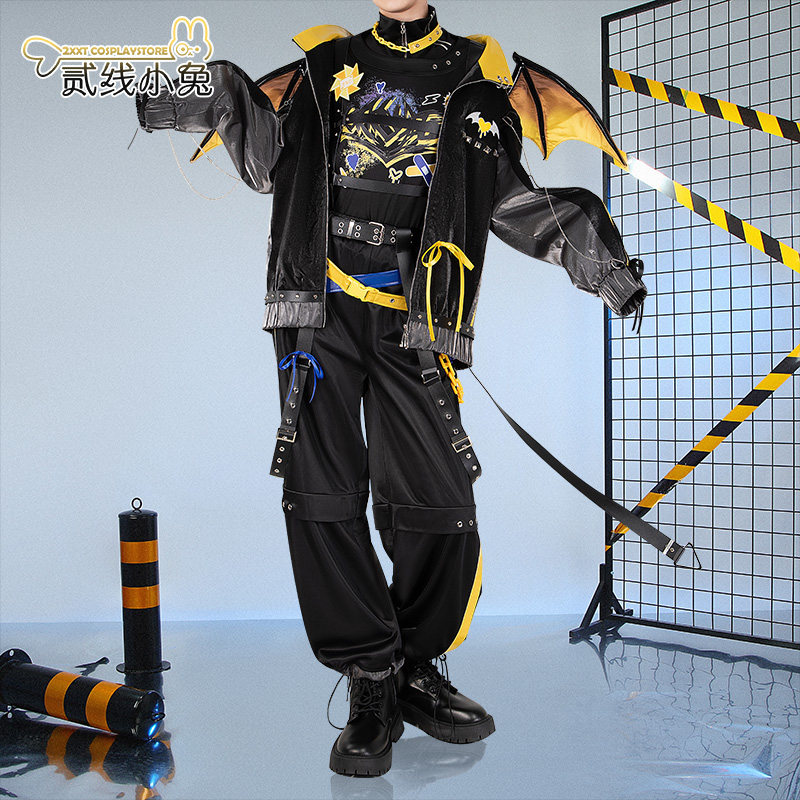 二线小兔cos服虚拟主播風楽奏斗恶魔般的噩梦周边服装cosplay服装