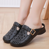 包头拖鞋 女2025新款 夏季 时尚 网红仙女风凉拖配裙子罗马百搭沙滩鞋