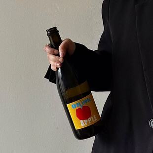 酸甜爆汁清爽小甜酒!粉墨甜沁苹果气泡酒低温慢酿女生微醺款