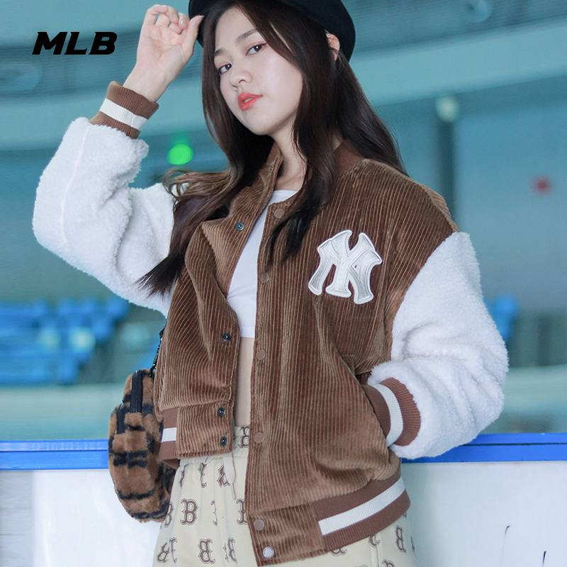 官方棒球外套MLB休闲保暖