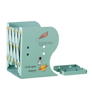 带置物架笔筒可伸缩书立架高中生桌面书本收纳架挡板书夹折叠书本立架学生用简约桌上立书架创意书立放书神器