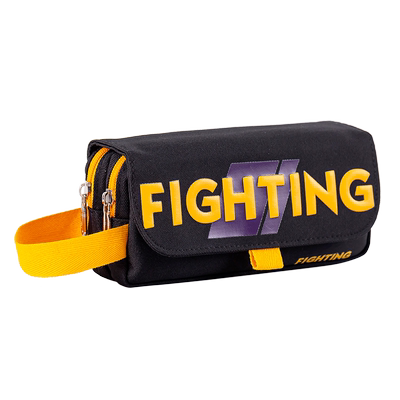 帅气酷炫帆布多层大容量笔袋耐脏