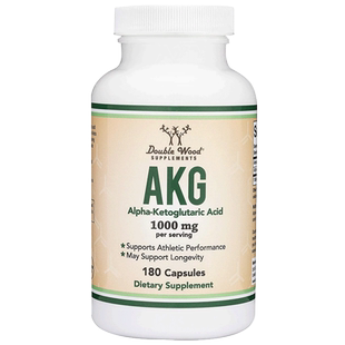 Double Wood AKG补充剂α-酮戊二酸抗年轻衰老恢复运动健身补剂