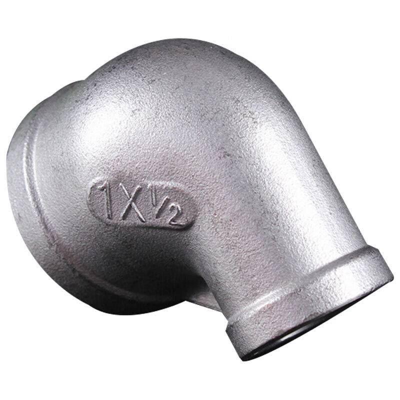 钢禹异径内丝弯头大小头弯头变径弯头3B4不锈冰0YS-1581*3/4