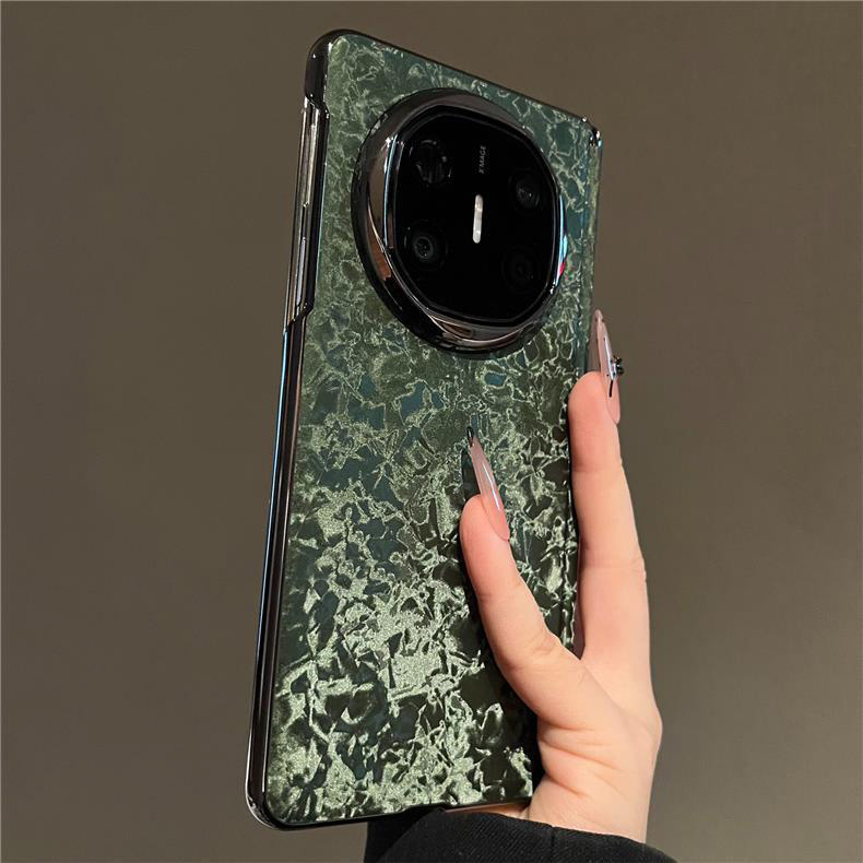 设计感丝绒适用华为MateX6手机壳