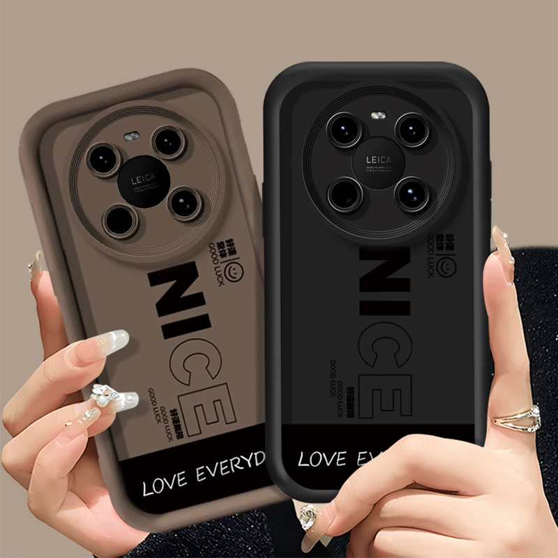 潮牌nice适用华为Mate40Pro/EPro手机壳2025新款高级感mate40创意个性全包防摔保护套mate50/60/70男女款外壳