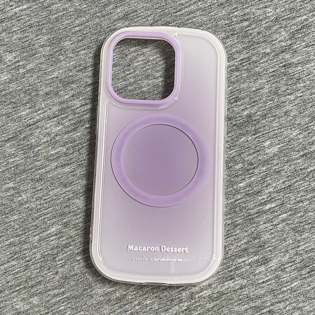 magsafe磁吸夏日多巴胺渐变适用苹果16promax手机壳新款iPhone15