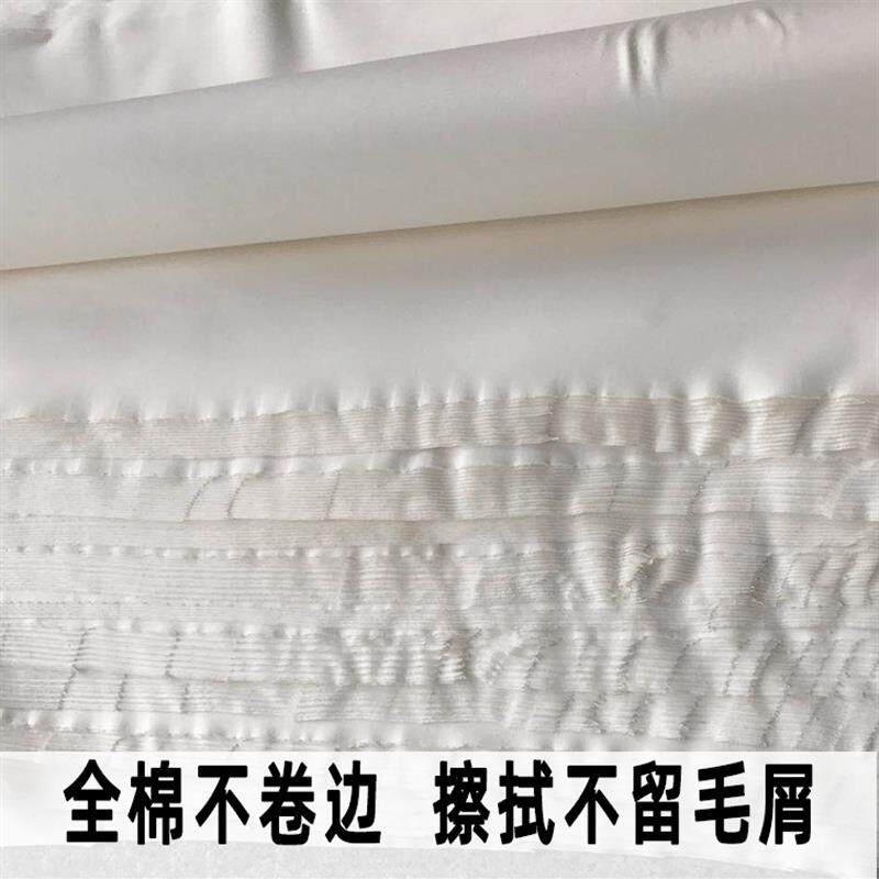 工业擦机布废布 白色全棉碎布头 吸油吸水棉质不掉毛擦机抹布爆款